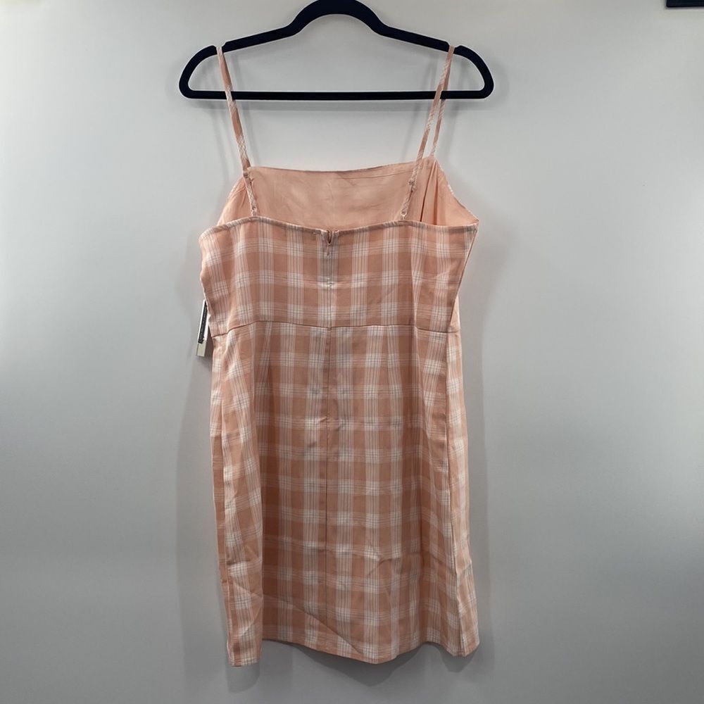 3For$20 BP NWT Peach/White Midi Dress - Picture 5 of 6